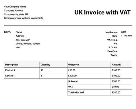 back dating invoices uk